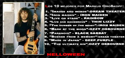 Los 10 mejores - HELLOWEEN