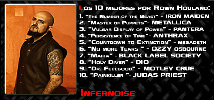 Los 10 mejores - ROWN HOULAND