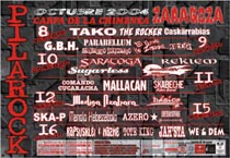 Cartel Pilarock 2004